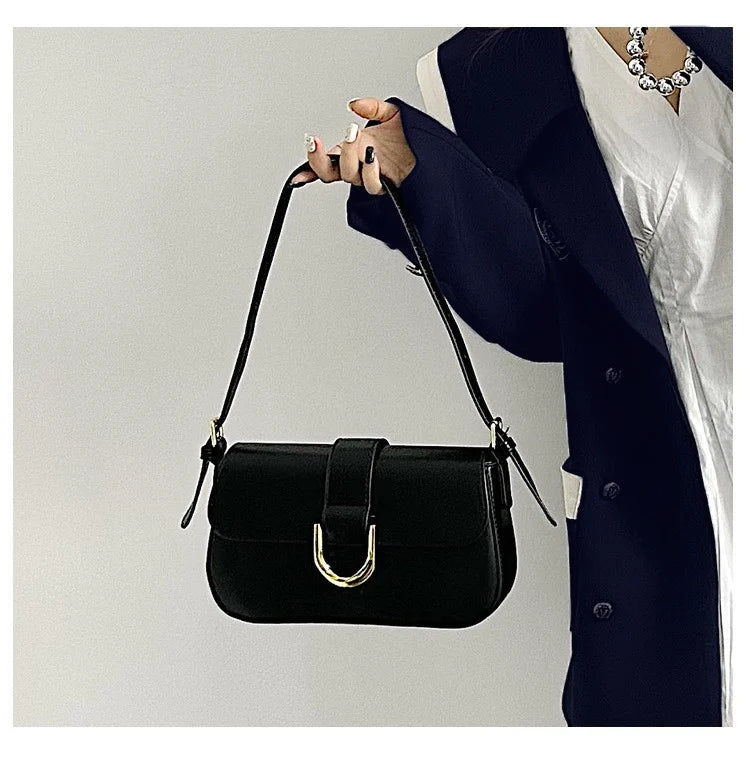 Glossy Shoulder Vintage bag