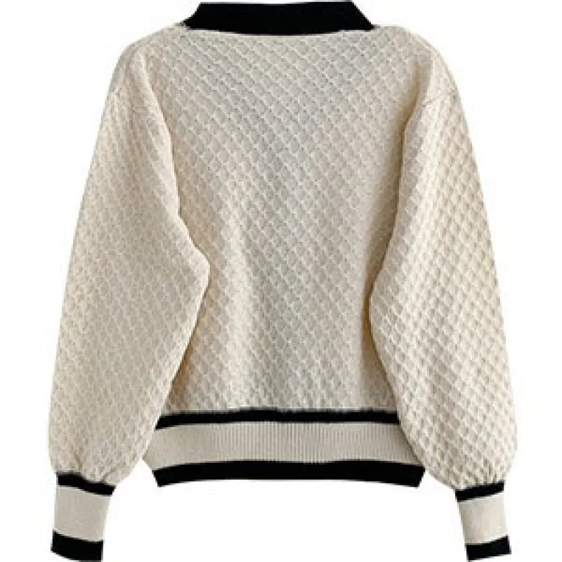 Korean Knit Sweater Cardigans Outwear Coat