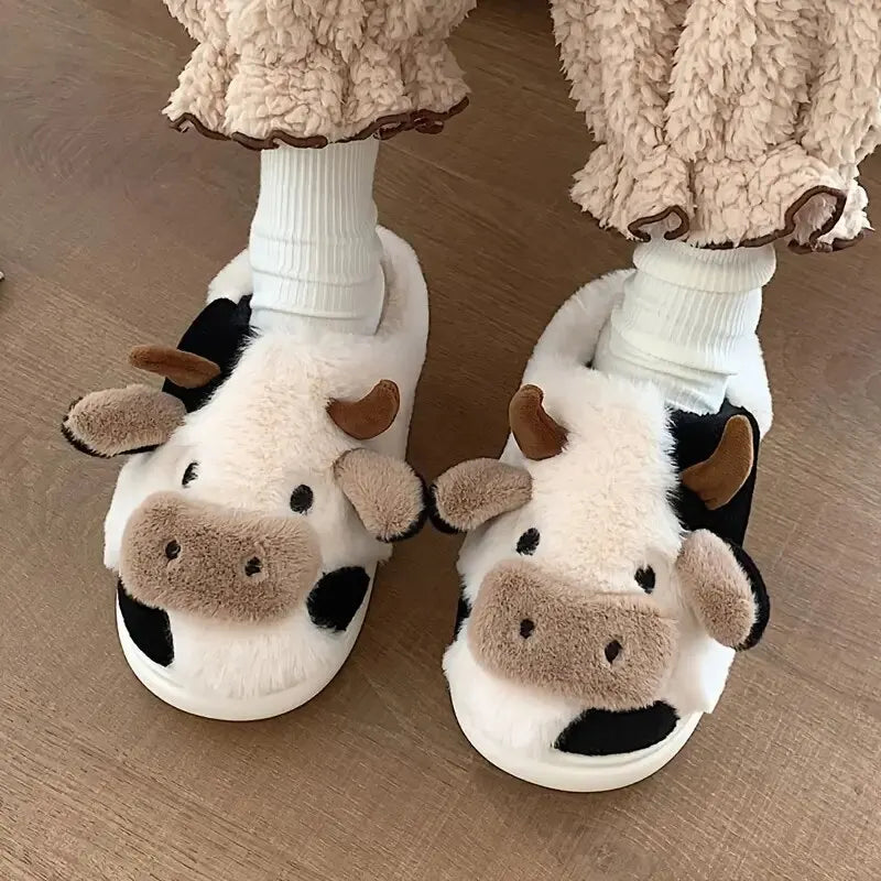 Cute Cow House Slipper