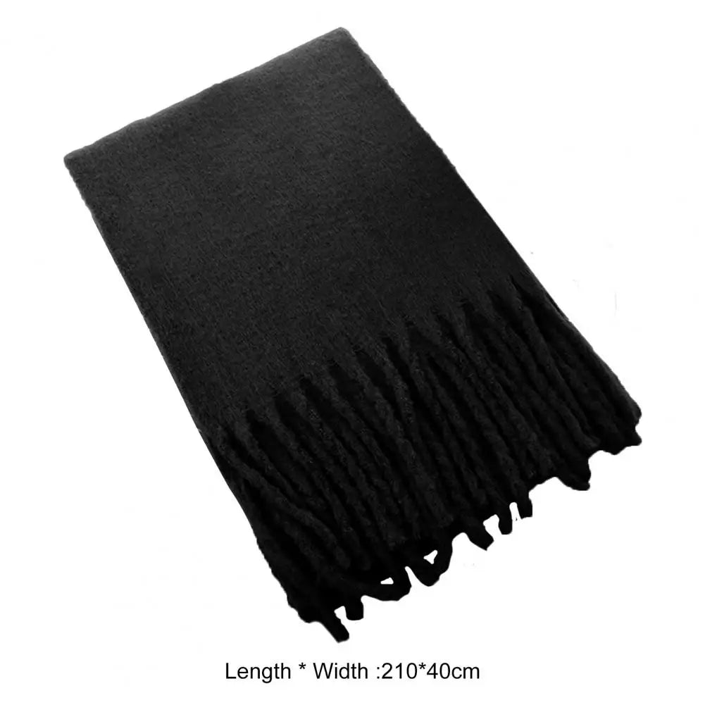 Women Winter Solid Color Scarf