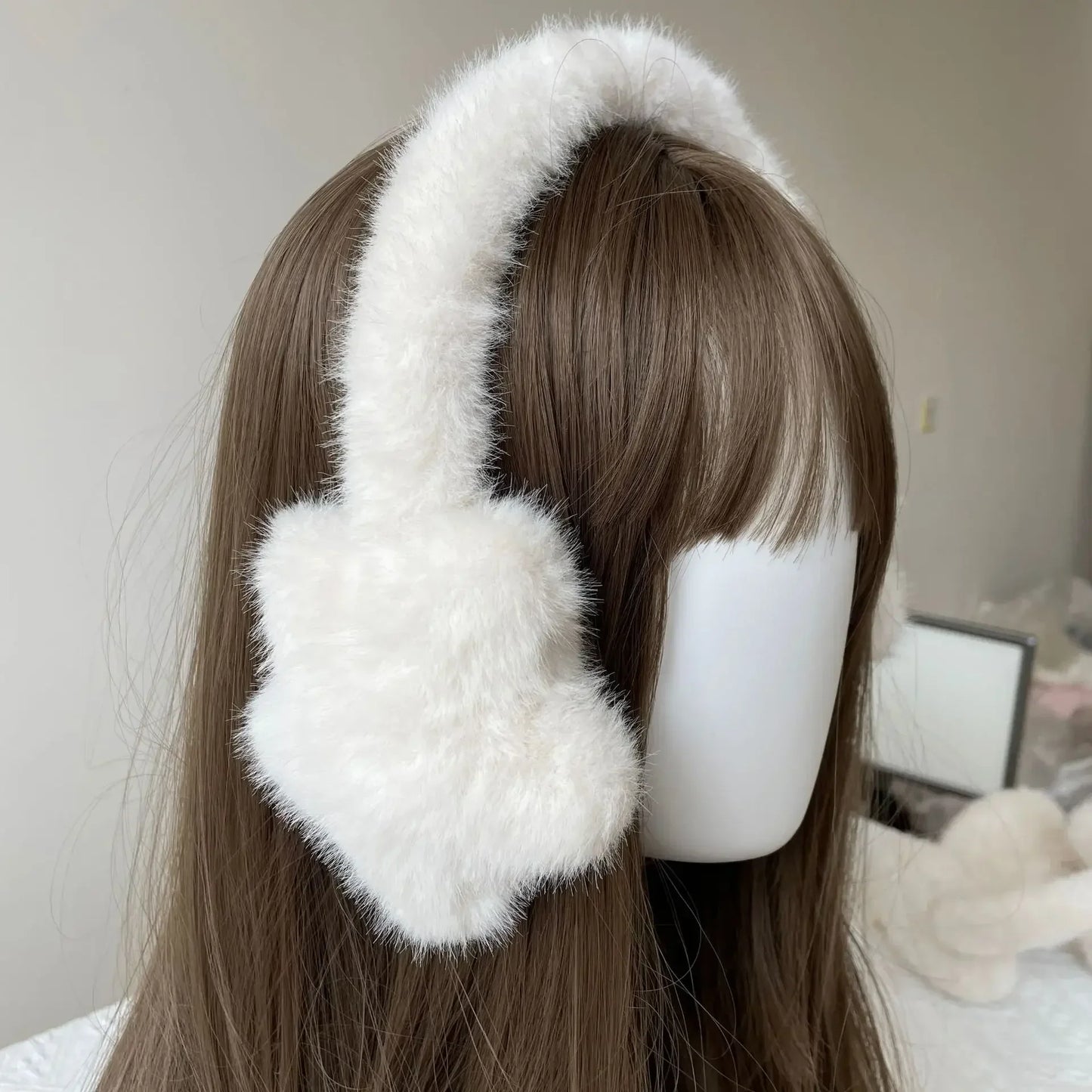 Y2K Star Fluffy Earmuffs