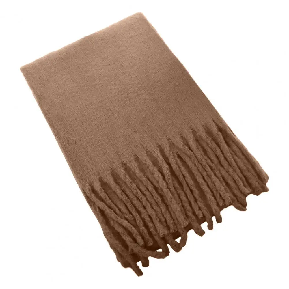 Women Winter Solid Color Scarf