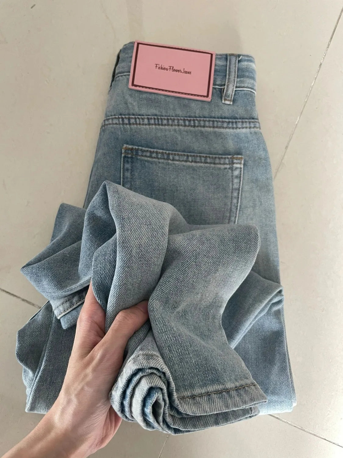 Women Wide Leg Baggy Jeans