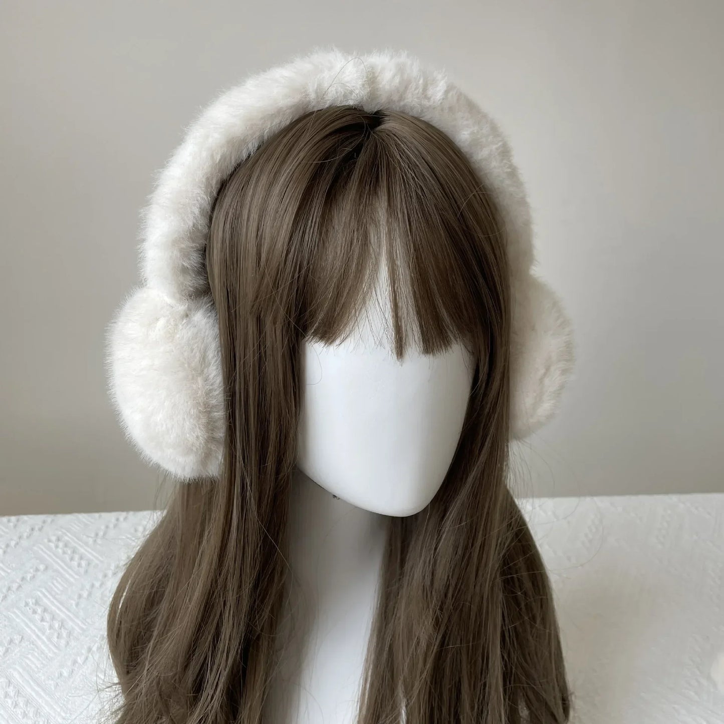 Y2K Star Fluffy Earmuffs