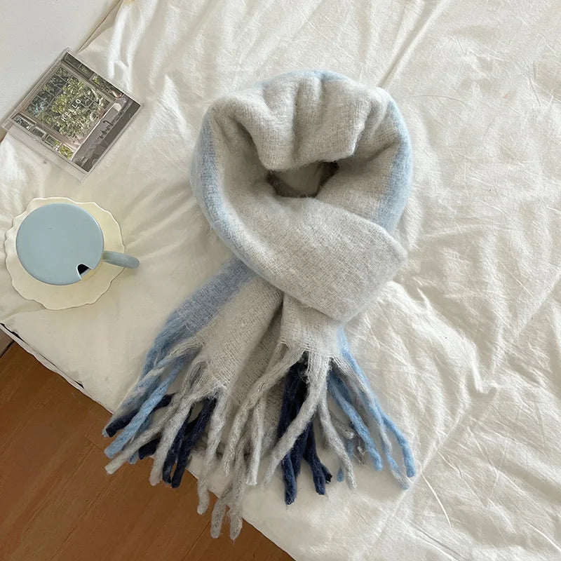 Cashmere Scarf Super Thickened