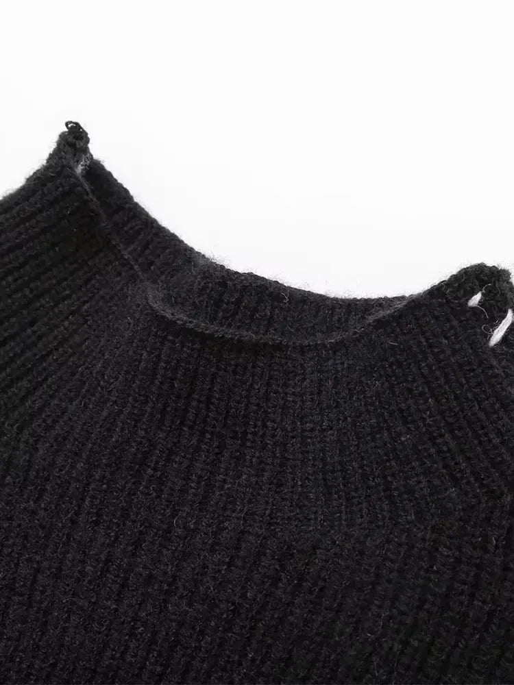 Autumn Winter Oversize turtleneck Sweater