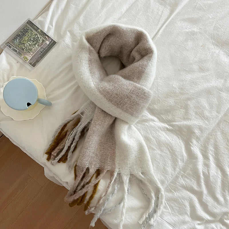 Cashmere Scarf Super Thickened