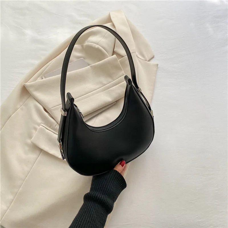 Luxury Half Moon Hobo Bag