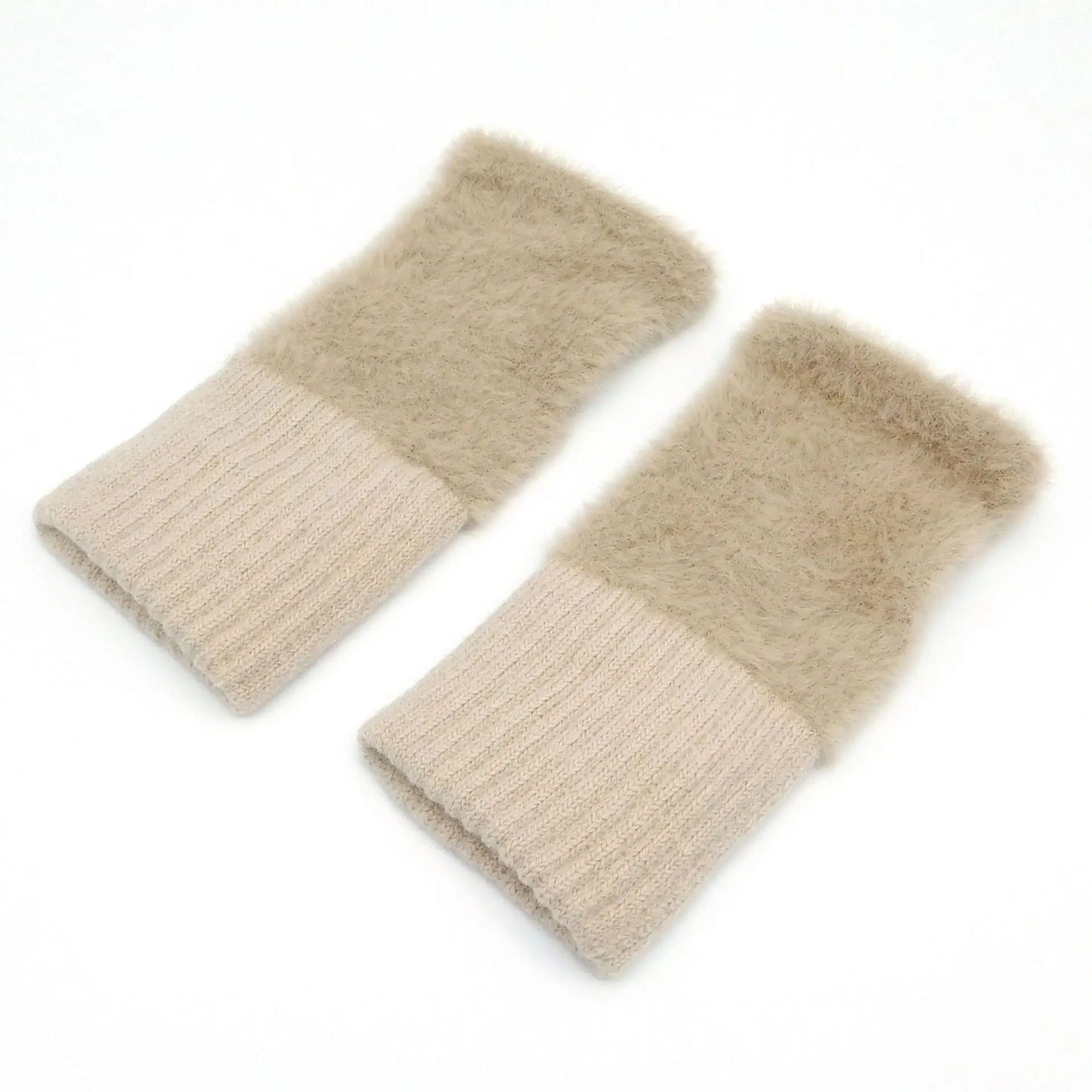 Half finger gloves female winter