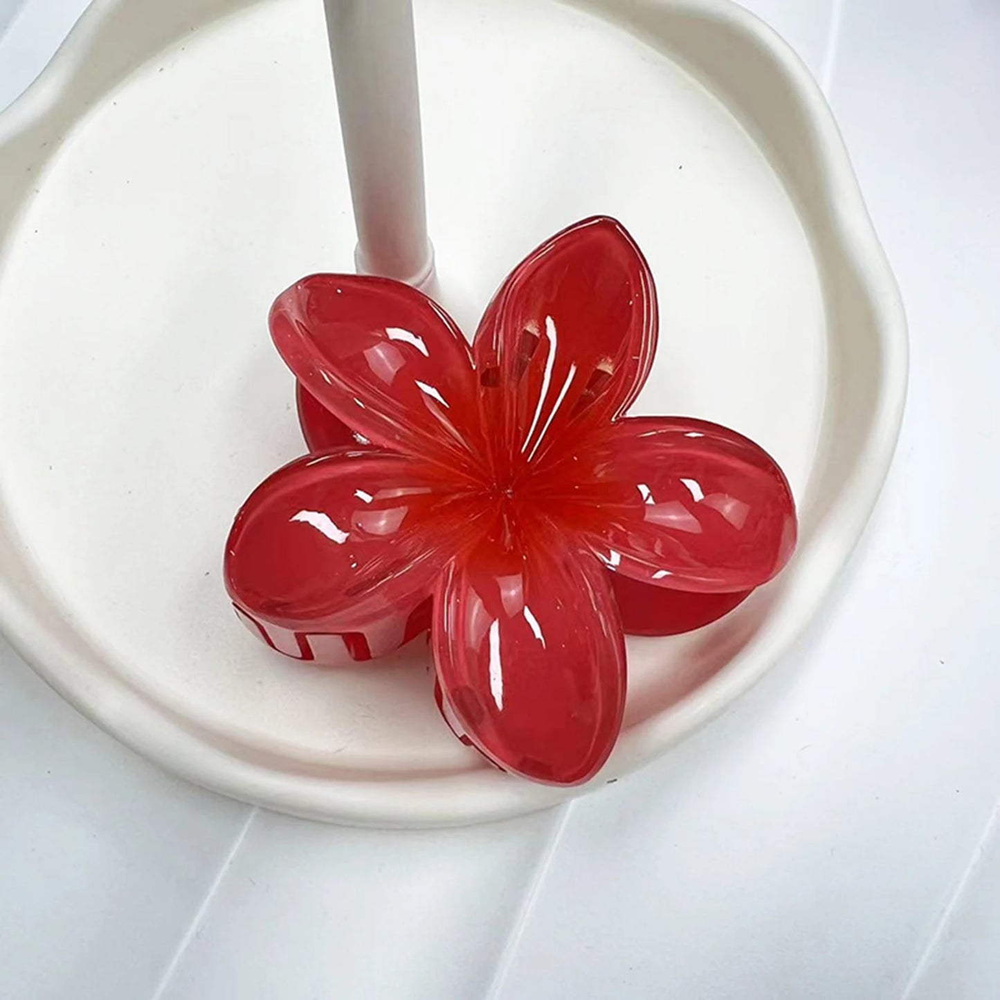 Gradient  Flower Hair Claws