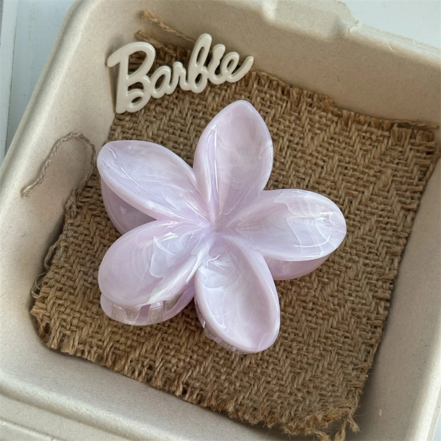 Gradient  Flower Hair Claws