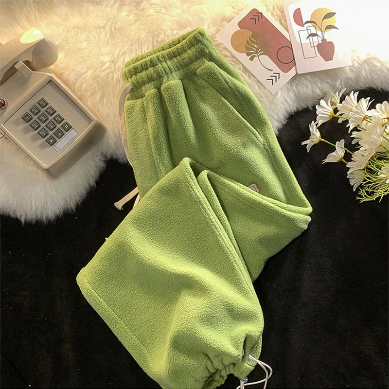 Sweatpants Women Velvet Leggings