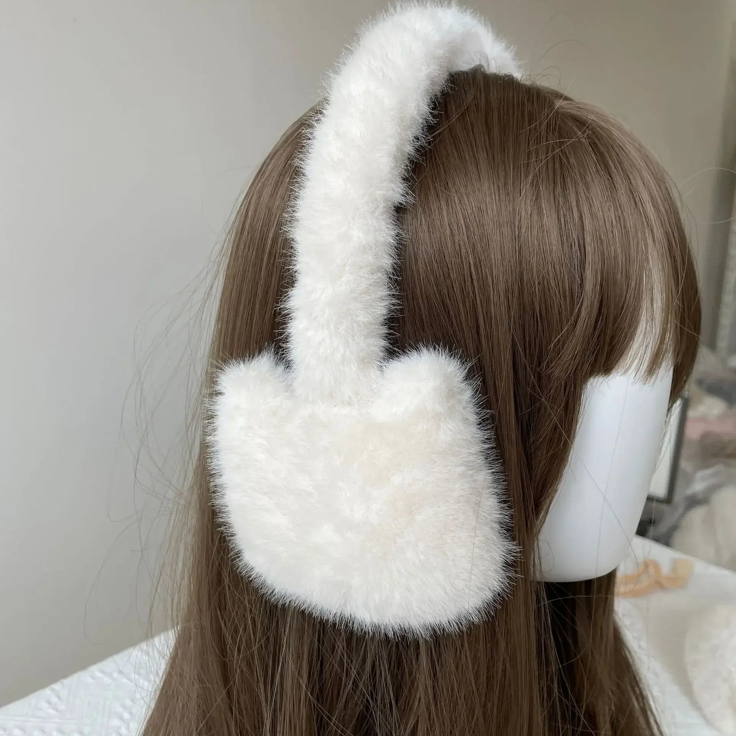 Y2K Star Fluffy Earmuffs