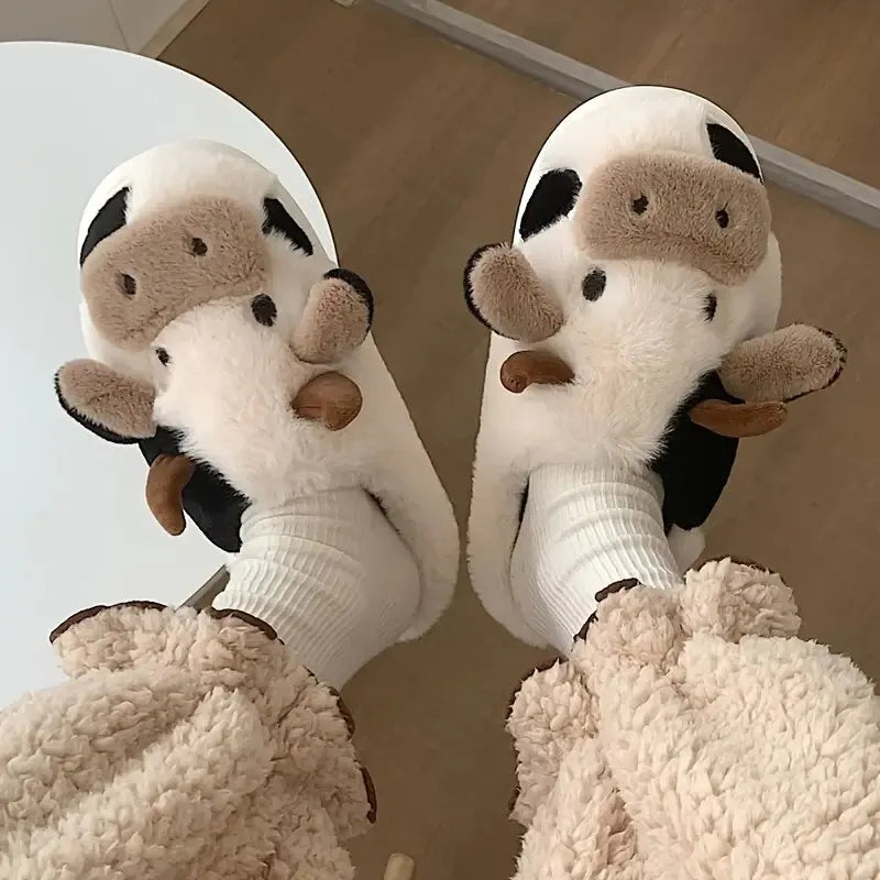 Cute Cow House Slipper