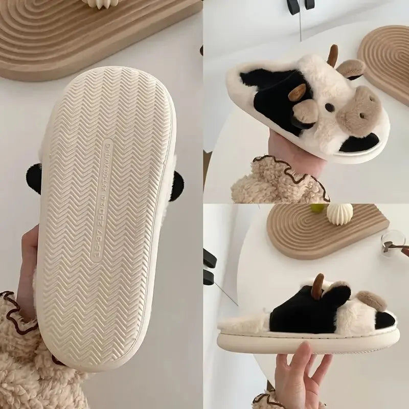 Cute Cow House Slipper