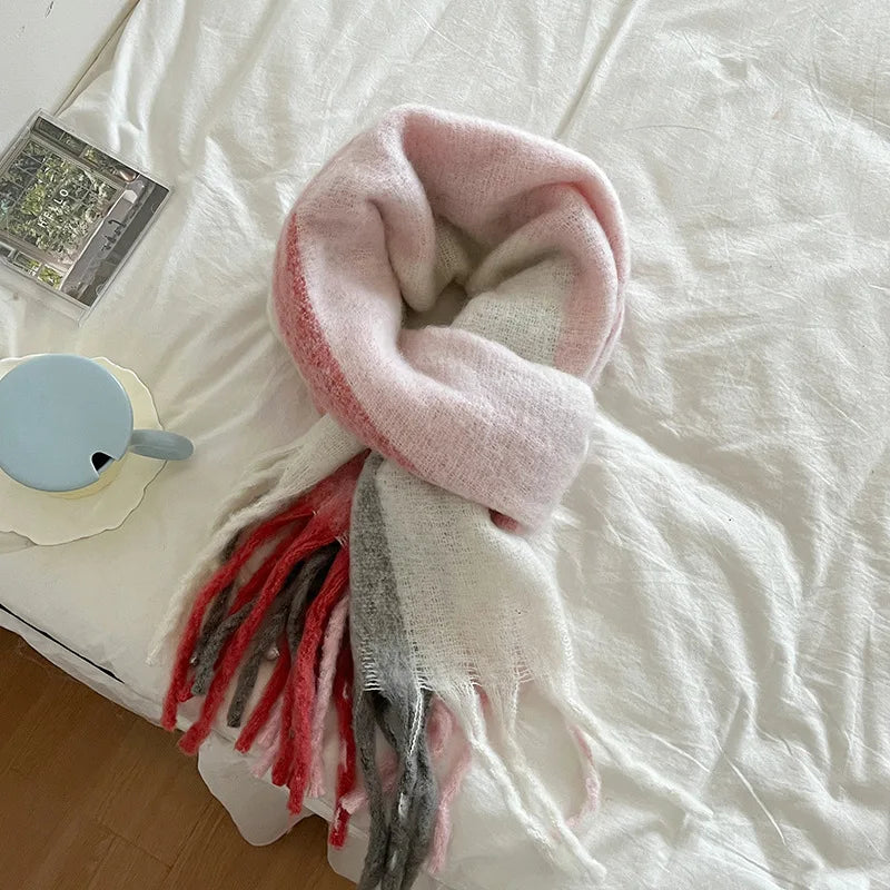 Cashmere Scarf Super Thickened