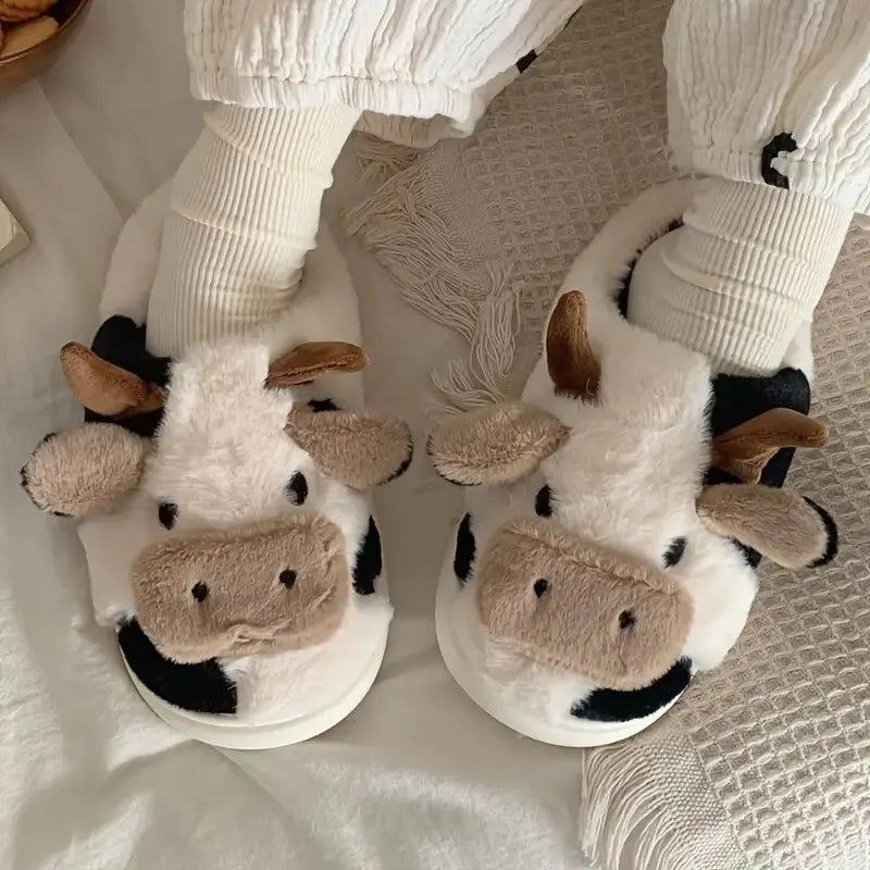 Cute Cow House Slipper