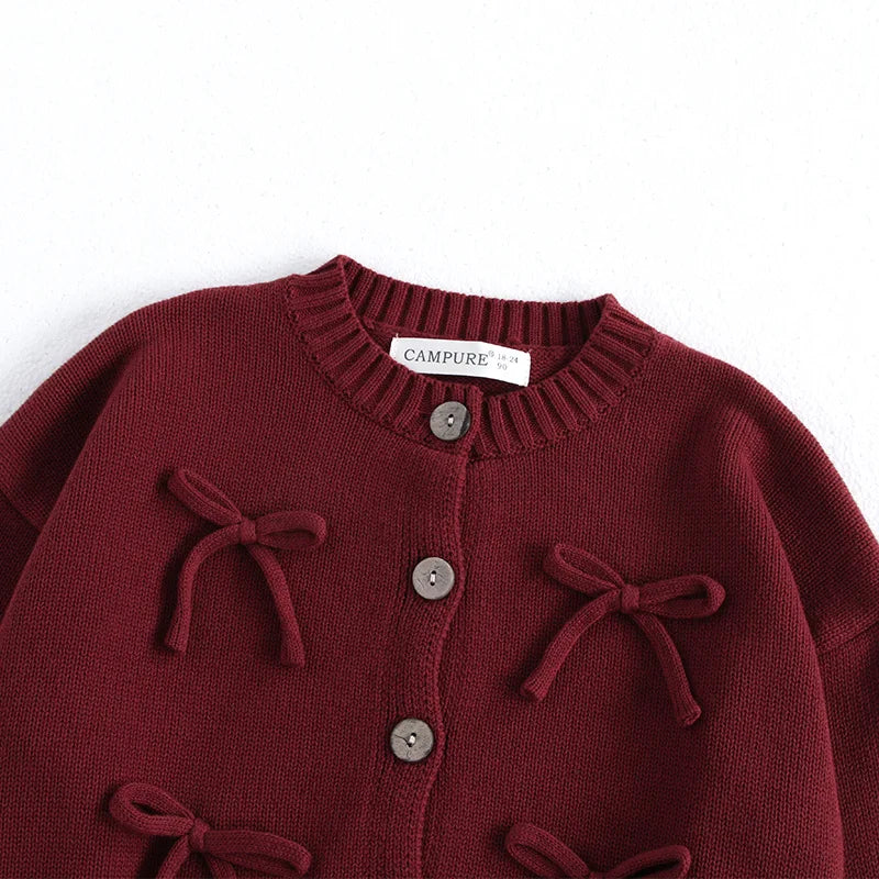 MILANCEL 2024 Autumn Children's Sweater 2-7Y