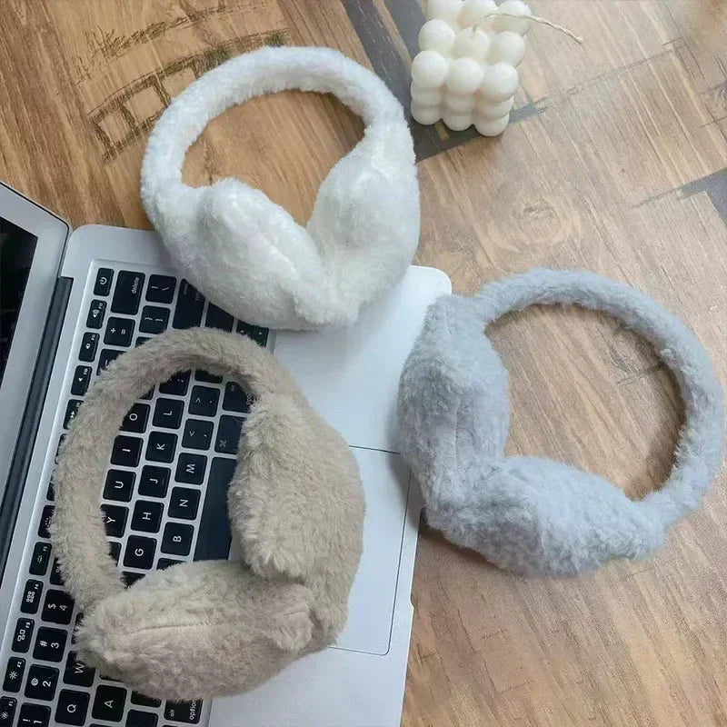 Y2K Star Fluffy Earmuffs